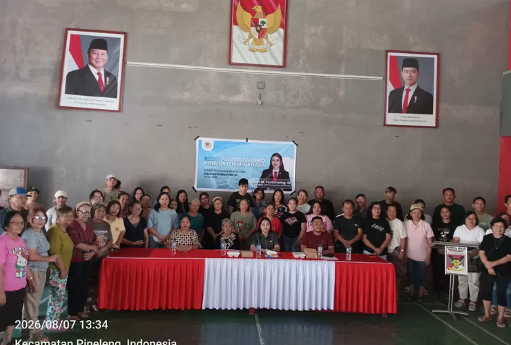 Serap Aspirasi Warga Desa Sea, Wakil Ketua DPRD Minahasa Putri Pontororing Kawal Usulan Pembangunan hingga Batas Wilayah