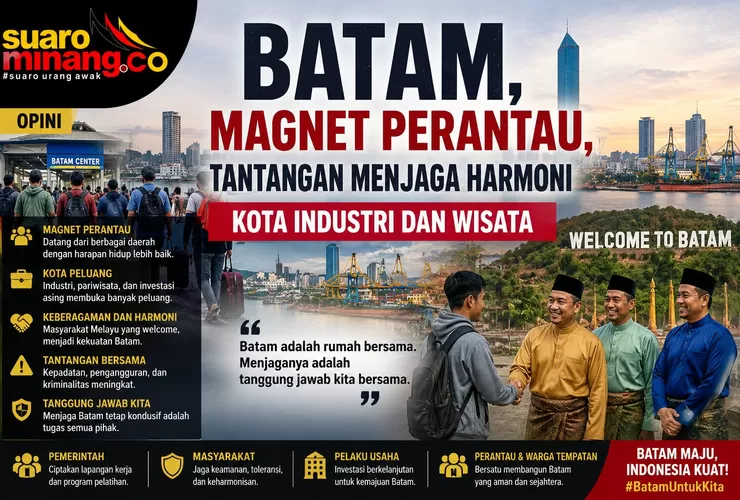 Batam, Magnet Perantau dan Tantangan Menjaga Harmoni Kota Industri