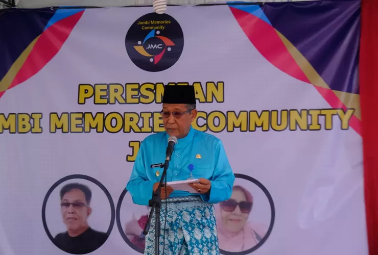 Wagub Abdullah Sani Luncurkan Jambi Memories Community, Sebut Berpotensi Jadi Agen Perubahan Sosial
