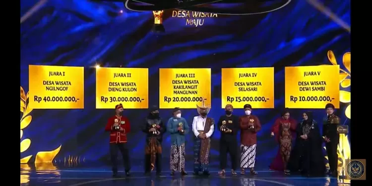 Selamat! Desa Wisata Selasari Pangandaran Raih Juara 4 Anugerah Desa ...