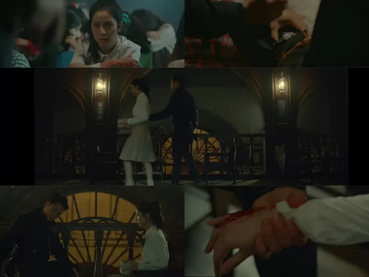Soo Ho mengobati luka di tangan Yeong Ro, dan terlibat sedikit perdebatan dengan gadis itu