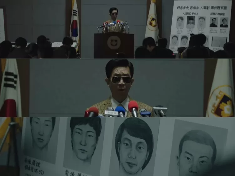 Konferensi pers yang membuat pihak Soo Ho membebaskan 30 sandera, sekaligus untuk membantah kabar yang diumumkan Ahn Gyoung Hui bahwa ia beranggotakan 6 orang mata-mata--berharap beberapa sandera yan dilepas diwawancarai oleh pihak reporter