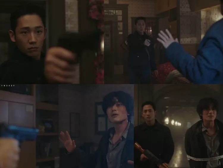 Tepat setelah Kang Mu masuk kembali ke ruangan tempat ia diikat dan memasang kembali tali yang ia lepas sebelumnya, Soo Ho datang menangkap basah polisi tersebut ingin "melarikan diri