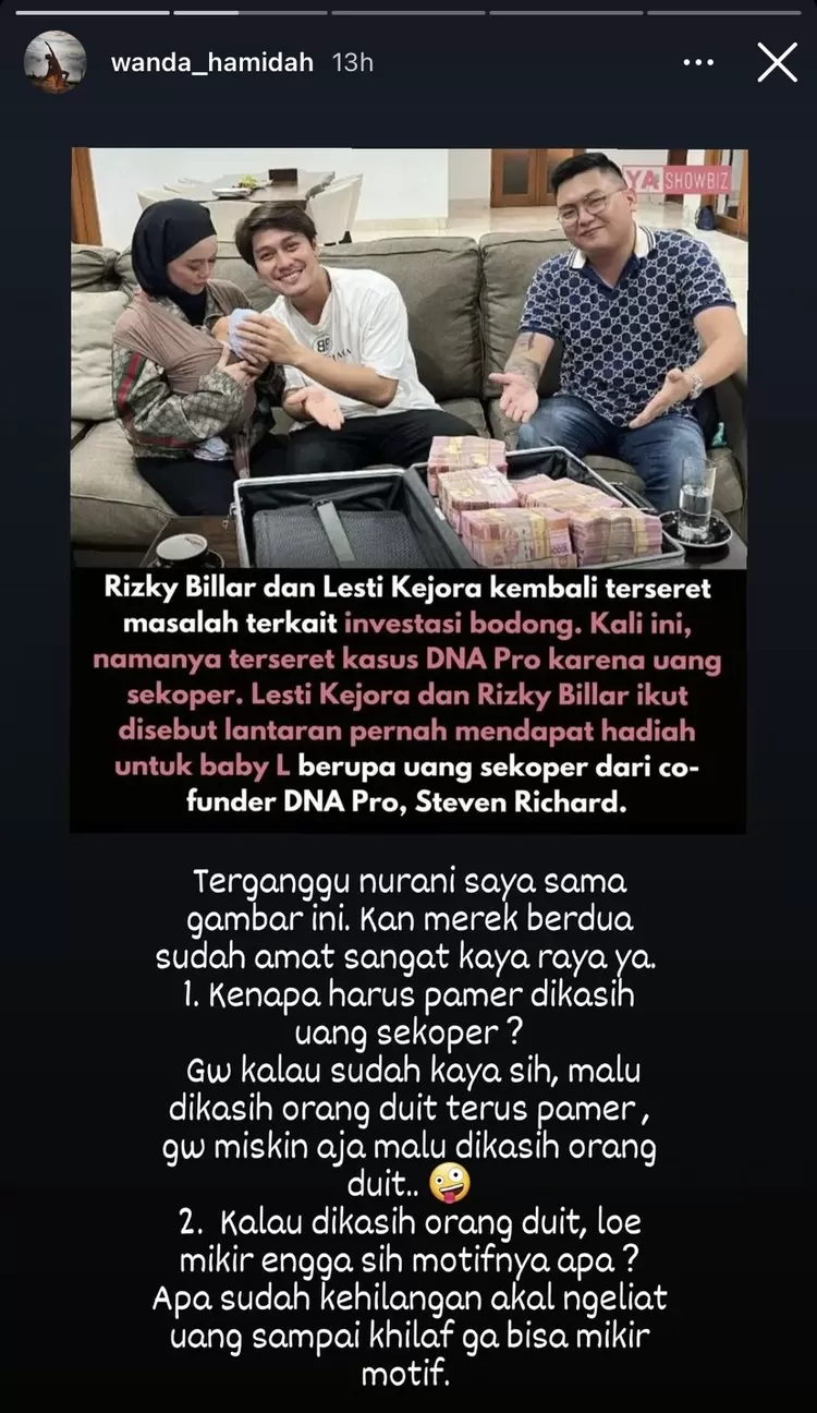 Dua Kali Dikerjai Crazy Rich Abal Abal Rizky Billar Tidak Akan Jadi