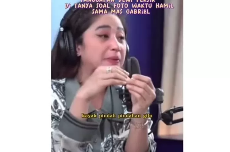 Ditanya Gabriel Bukti Foto Kehamilan Dirinya, Dewi Perssik Berurai Air ...