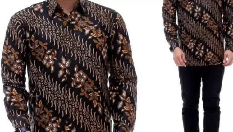 Inspirasi Motif Kemeja Batik Khusus Pria Style Modern, Kemeja Batik Motif Liris