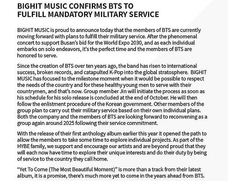 Army Jangan Sedih, Setelah Konser Fenomenal Di Busan, BTS Akan Hiatus ...