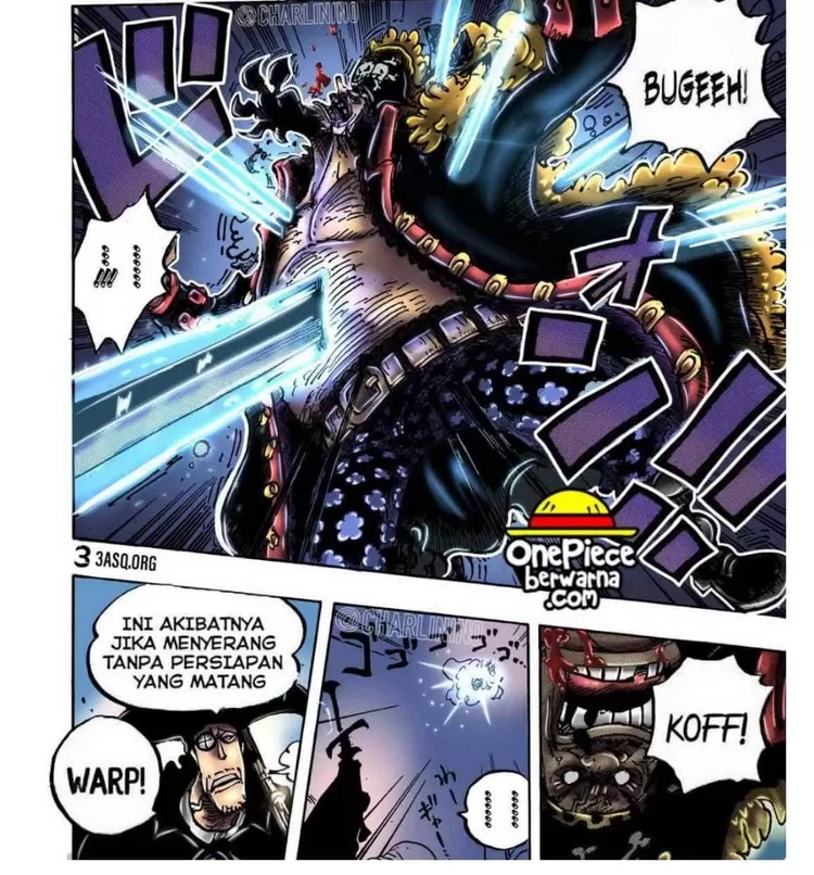 Spoiler One Piece 1064, Law Versus Kurohige Lanjut!