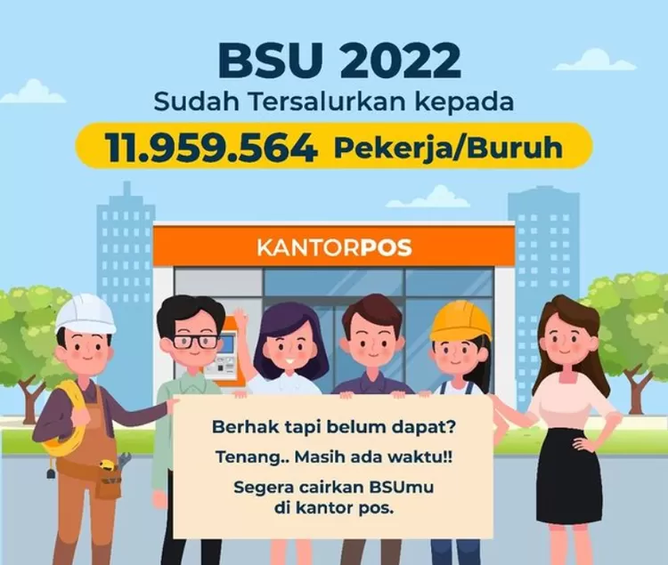 Diperpanjang Sampai 27 Desember 2022! Cara Cek BSU BPJS Ketenagakerjaan ...