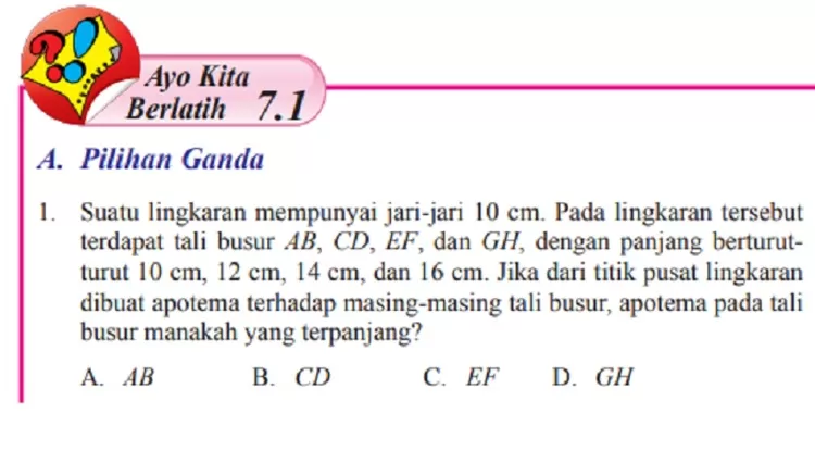 Soal Dan Kunci Jawaban Matematika SMP/MTs Kelas 8 Halaman 67 Sd 71 ...