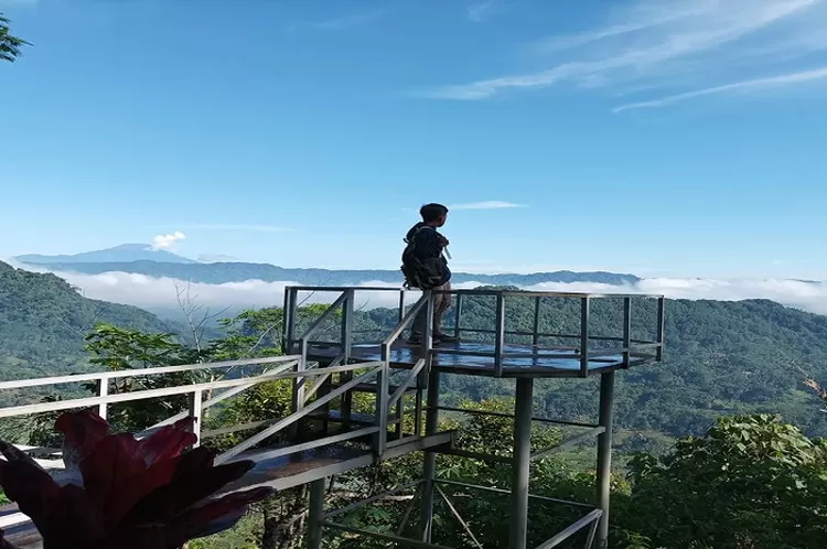 Rasakan Sensasi Seperti Di Atas Awan Wisata Puncak Bangku Di Ciamis