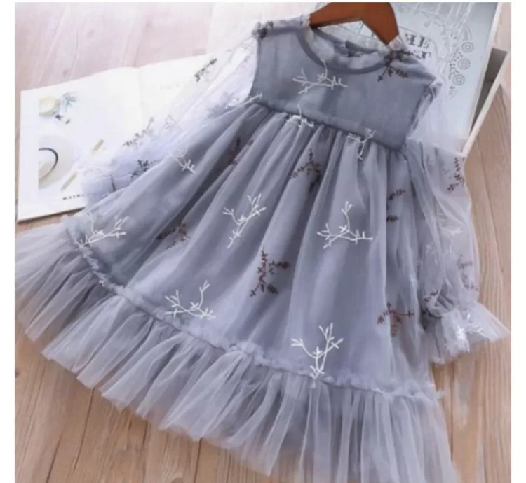 Dress brokat hotsell anak modern