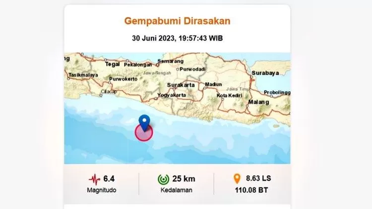 Update Gempa Di Yogyakarta: Jaringan Listrik Putus Dan 2 Rumah Rusak ...