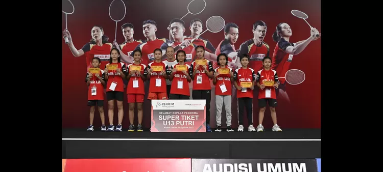 Audisi Umum PB Djarum 2023, 51 Peserta Raih Super Tiket, Melaju Ke ...