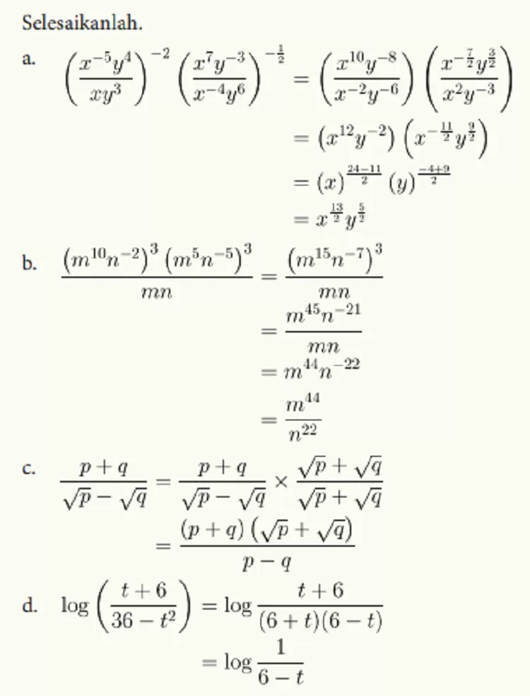 LENGKAP! Kunci Jawaban Matematika Kelas 10 Halaman 31 32 Kurikulum ...