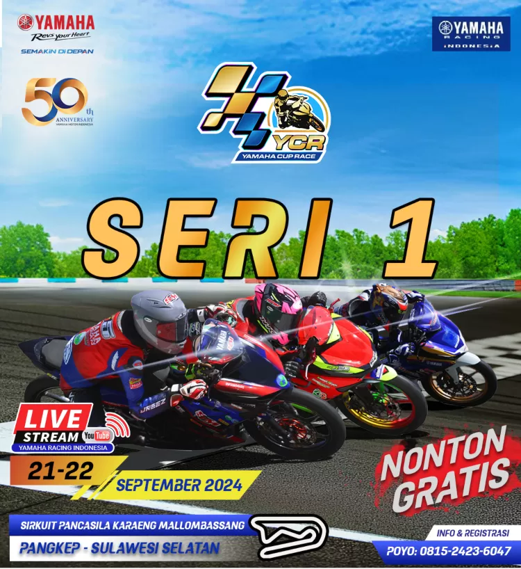 Yamaha Cup Race Kembali Digelar, Balapan Legendaris Eksis Lebih Dari 3 Dekade