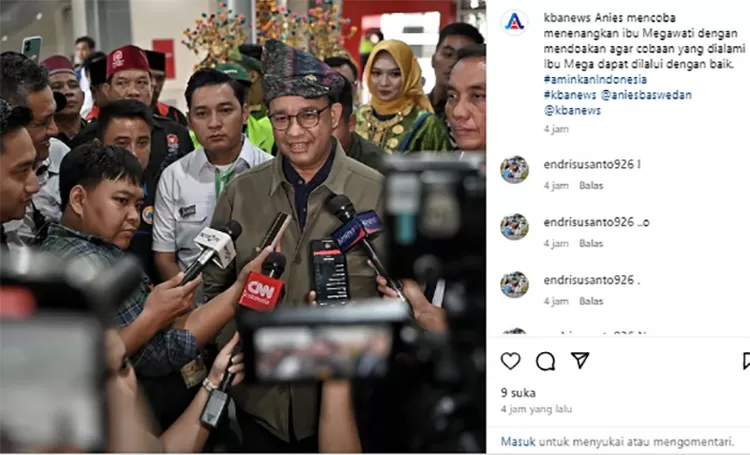 Anies Baswedan menjadi salah satu kandidat bakal calon Presiden Republik Indonesia setelah Andika Perkasa dan Ganjar Pranowo melalui Rapat Kerja Nasional Partai NasDem.