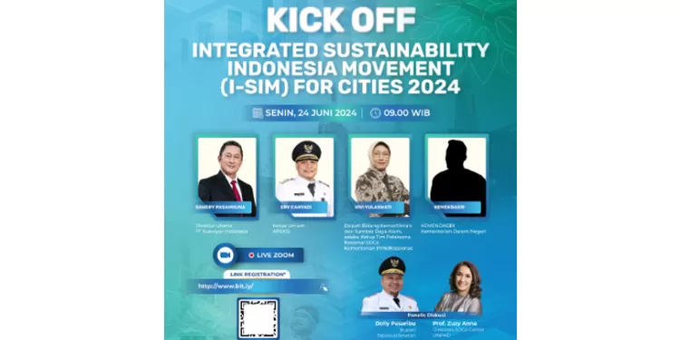 Bupati Tapsel Dolly Pasaribu akan tampil sebagai salah satu pembicara pada Kick Off I-SIM for Cities 2024 melalui zoom meeting, yang akan dilaksanakan pada Senin 24 Juni 2024 pukul 09.00 Wib mendatang.(Realitasonline.id/ Ist)