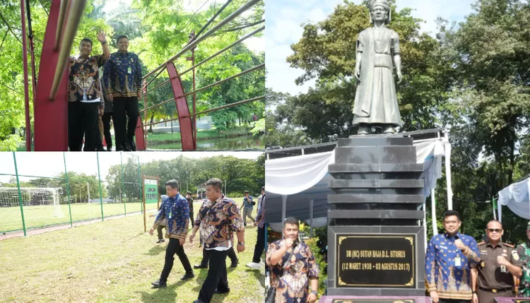 Revitalisasi CSR, Walikota Bobby Nasution resmikan Taman Cadika Medan Johor, Kamis (12/9/2024).
