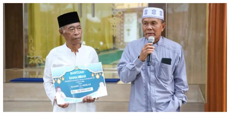  Ketua Dewan Mesjid apresiasi Pemko Pematangsiantar. (Realitasonline.id/RhY