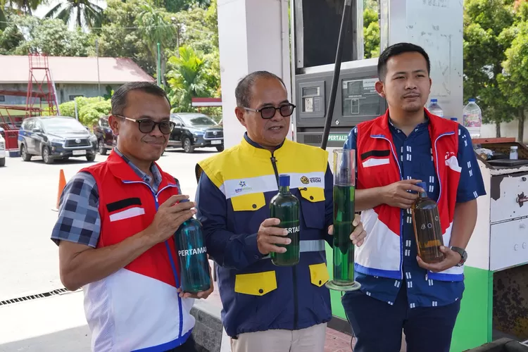 pengecekan BBM di SPBU