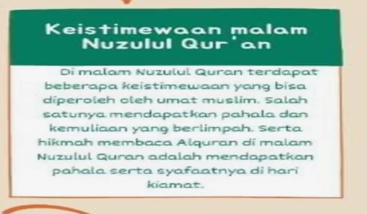 MENDULANG Pahala Keistimewaan Malam Nuzulul Quran 17 Ramadhan 2024 1445 ...