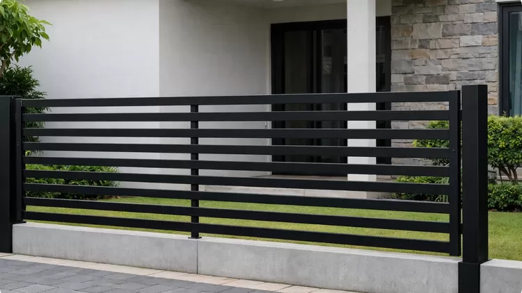 Pattern Pagar Modern 7 Model Pagar Minimalis Modern, Tampilan Mewah yang Bikin Tetangga Auto ...