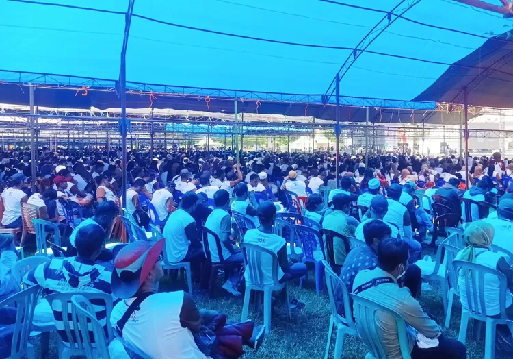 Puluhan Ribu Petani dan Penyuluh Hadiri Bimtek Bersama Menteri Amran Sulaiman di Kota Palopo