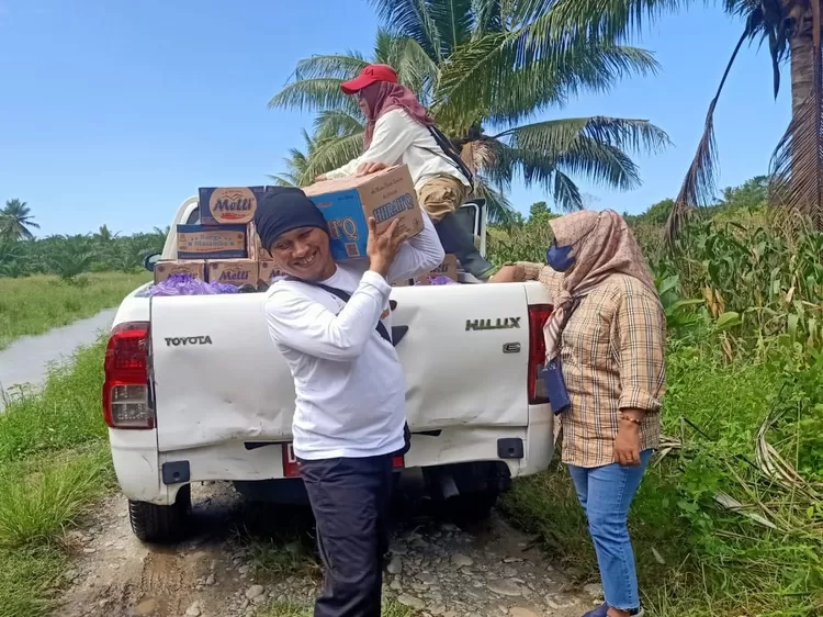 Pemda dan Perhiptani Salurkan Bantuan untuk Korban Bencana