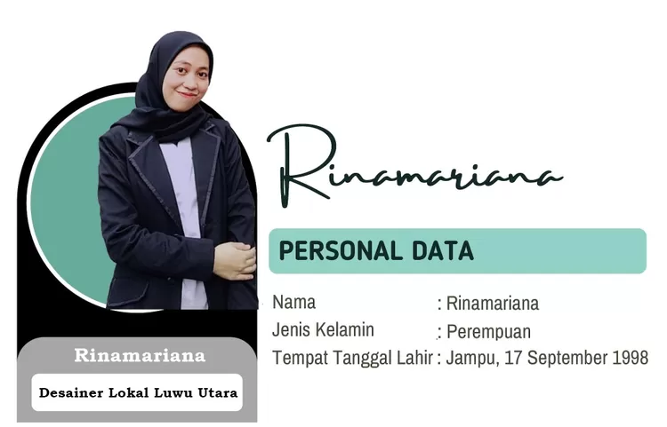 Desainer Rinamariana untuk mendesain kain roto Rongkong
