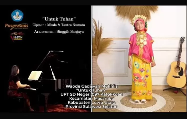 Siswi SD Katokkoan Masamba Ini Selangkah Lagi Ikuti Upacara HUT Kemerdekaan di IKN