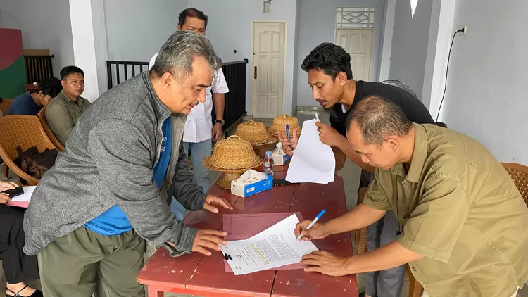 Perumda Simpurusiang dan PT Mandiri Palmera Agrindo Teken Kerja Sama Sektor Pertanian