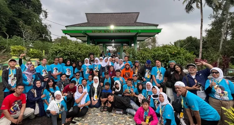 Ziarah Haul Nike Ardilla tahun lalu (Foto Dok. NAFC)