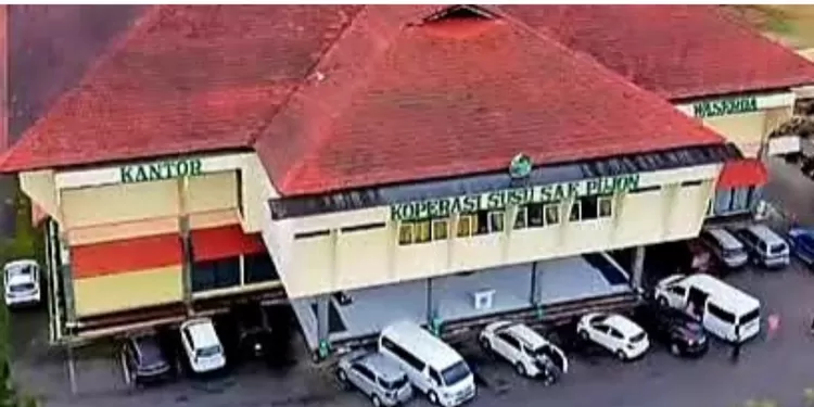 Kantor Koperasi Susu SAE Pujon di Malang. Foto: Istimewa.