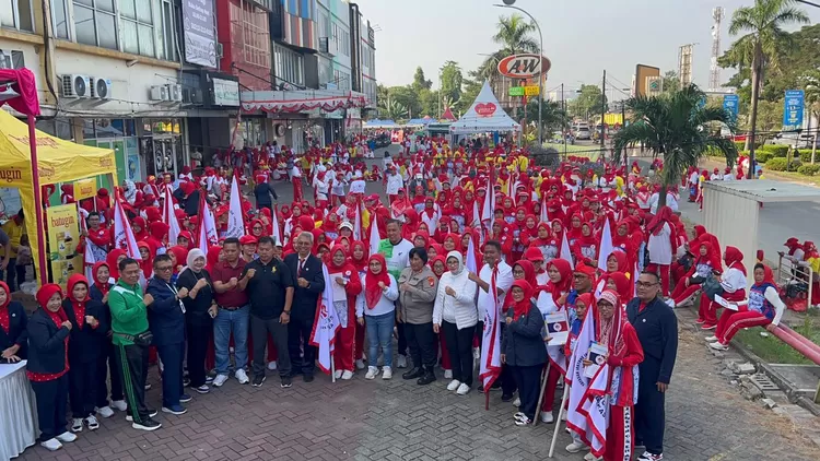 Tri Adhianto di Acara Pengukuhan Yayasan Jantung Indonesia Cabang Kota Bekasi.