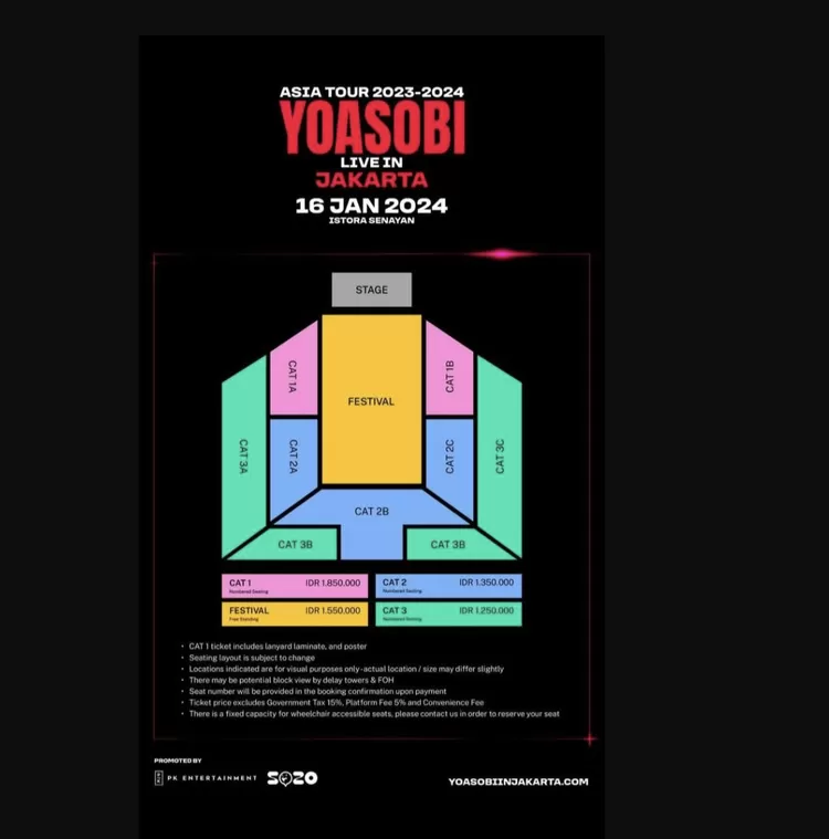 Sambangai Indonesia Pada 16 Januari 2024, Berikut Harga Tiket YOASOBI ...