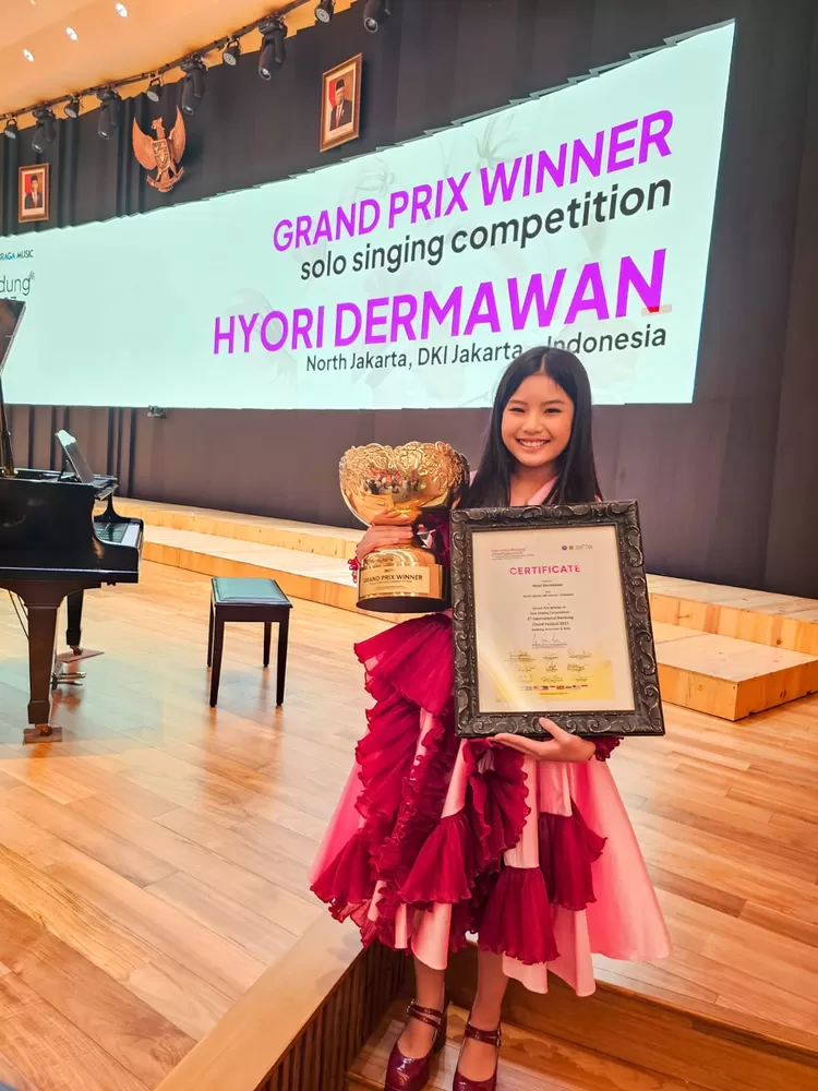 Ry Hyori Dermawan bangga dengan raihan prestasinya di tahun 2023.