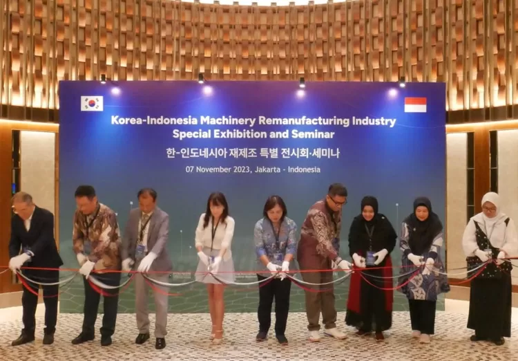 Acara Korea-Indonesia Machinery Remanufacturing Industry Special Exhibition & Seminar dihadiri oleh perwakilan pemerintah, industri, dan akademisi dari negara Korea dan Indonesia