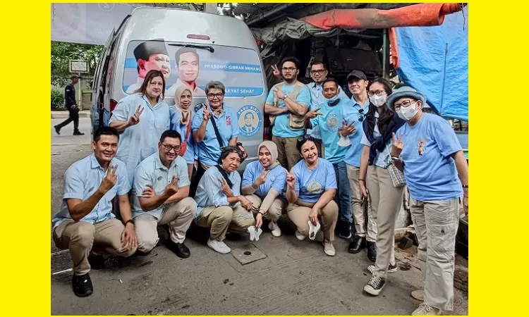 Relawan Prabowo luncurkan dua unit mobil Rumah Sehat Keliling RBUI