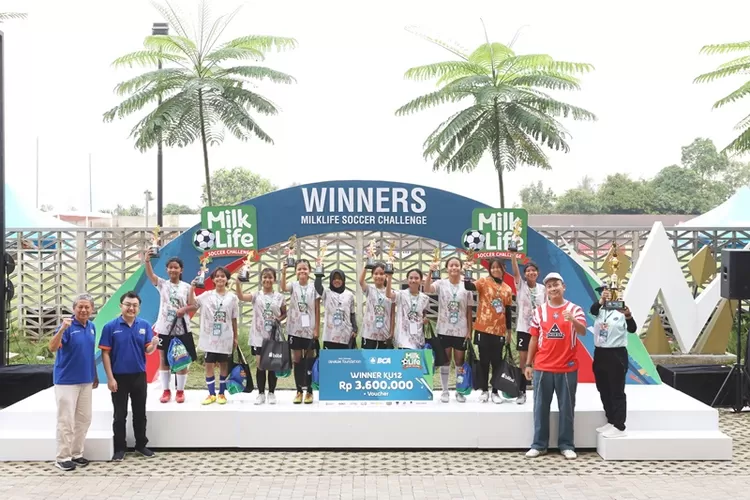 Juara KU 12 MilkLife Soccer Challenge – Tangerang Series 1 2024.