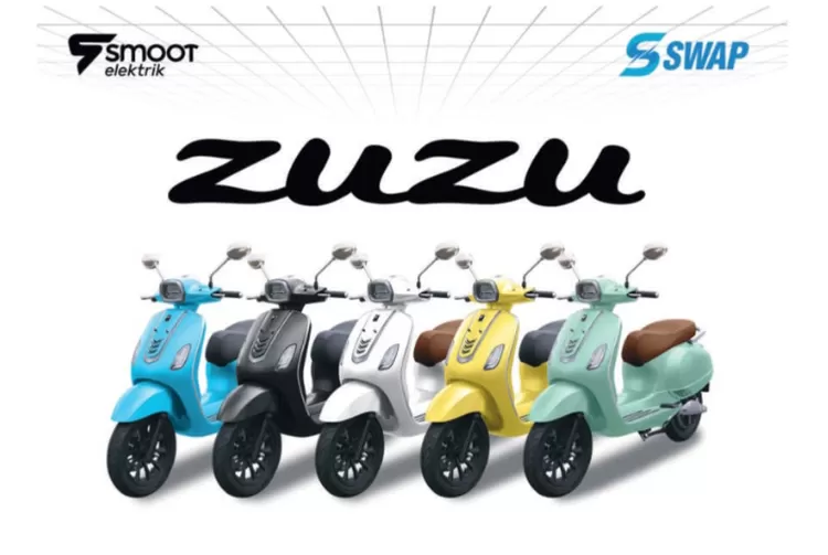 Retro Mirip Vespa, Harga dan Spesifikasi Motor Listrik Smoot Zuzu