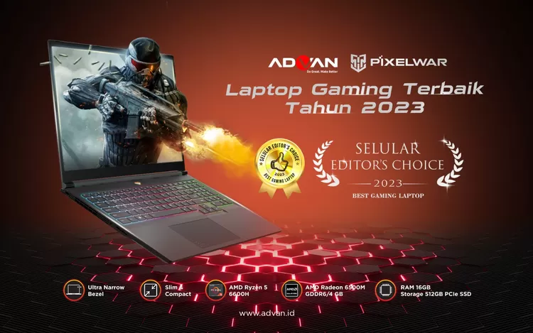 Laptop Advan raih penghargaan dari Seluler Award 2023