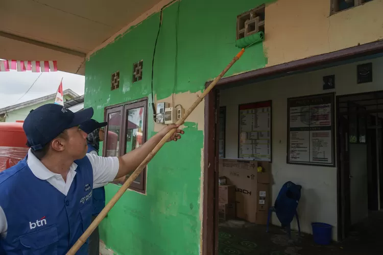 BTN Bersama Relawan Bakti BUMN Dorong Ketahanan Pangan dan Pendidikan di Desa Paser