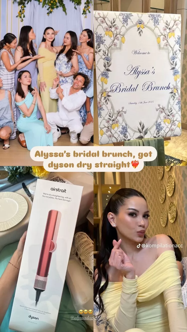 Alyssa Daguise bagikan hair dryer Dyson dan skincare SKI II untuk bridesmaids-nya