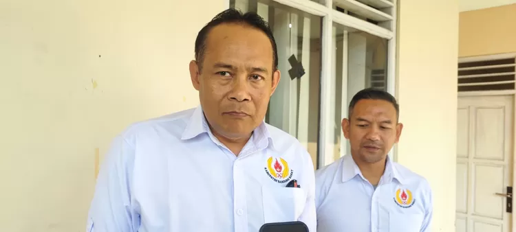 Wakil Ketua 1 KONI KBB Dedi Suprapto, SH didampingi Kabid Organisasi Elzas Nurajab