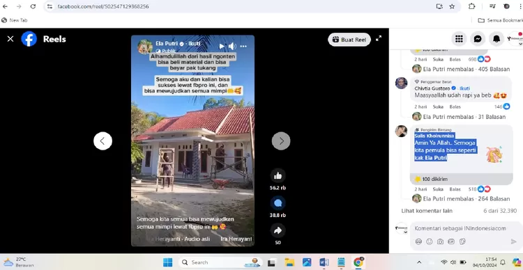 Salah satu Unggaha Ela Putri. Foto: tangkap layar