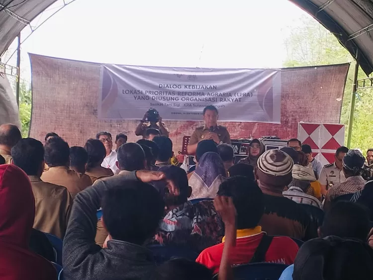 Bupati Sigi saat menyampaikan Pemaparannya. 