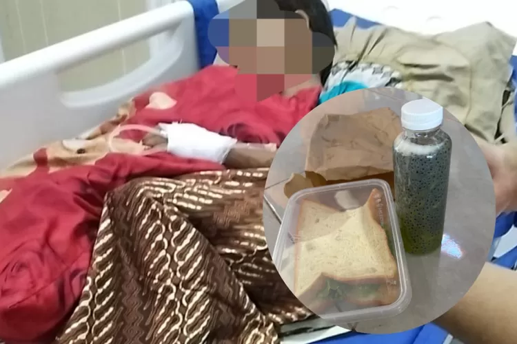 Seorang siswa TK di Pemalang menjalani perawatan di rumah sakit setelah mengalami muntah hebat usai mengonsumsi minuman dari program MBG. (f: istimewa)