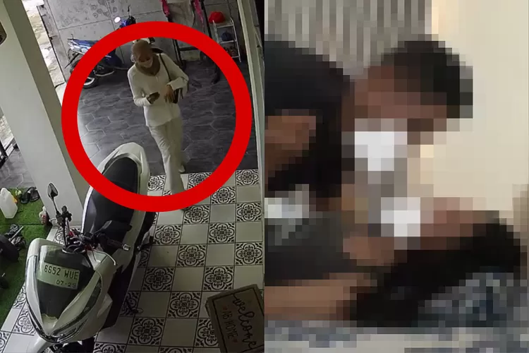 Potret rekaman video CCTV Maela Asila selingkuhan Bimo Aryo Tejo suami Siti Septi Ariyanti 