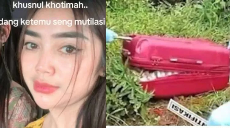 Potret Uswatun Khasanah viral di TikTok usai ditemukan tewas dalam koper merah di Ngawi, Jatim